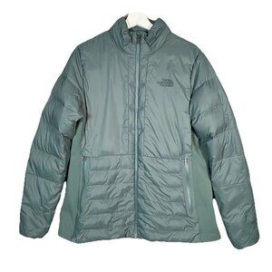 The North Face Women's Evelu 550 Fill Down Hybrid Jacket Size XL Quilted Puffer